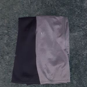 2 pair under armour sweatpants